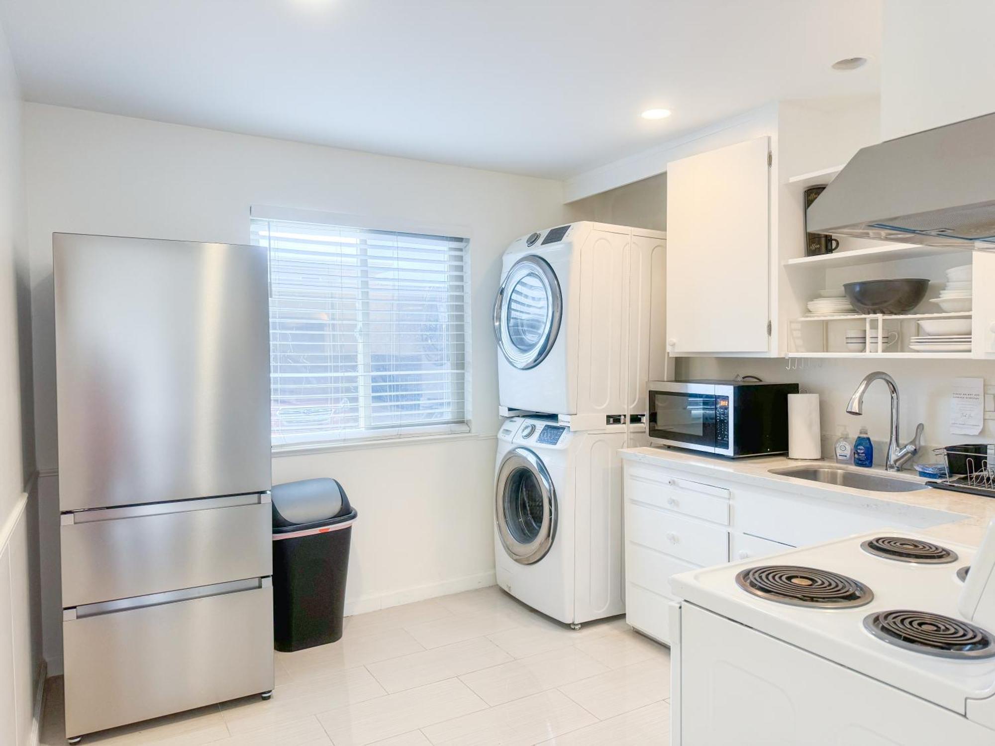 Apartment 2br With Brand New Super Quite Ac, Washer, Dryer, Free Ev Station, Free Parking In Cupertino
